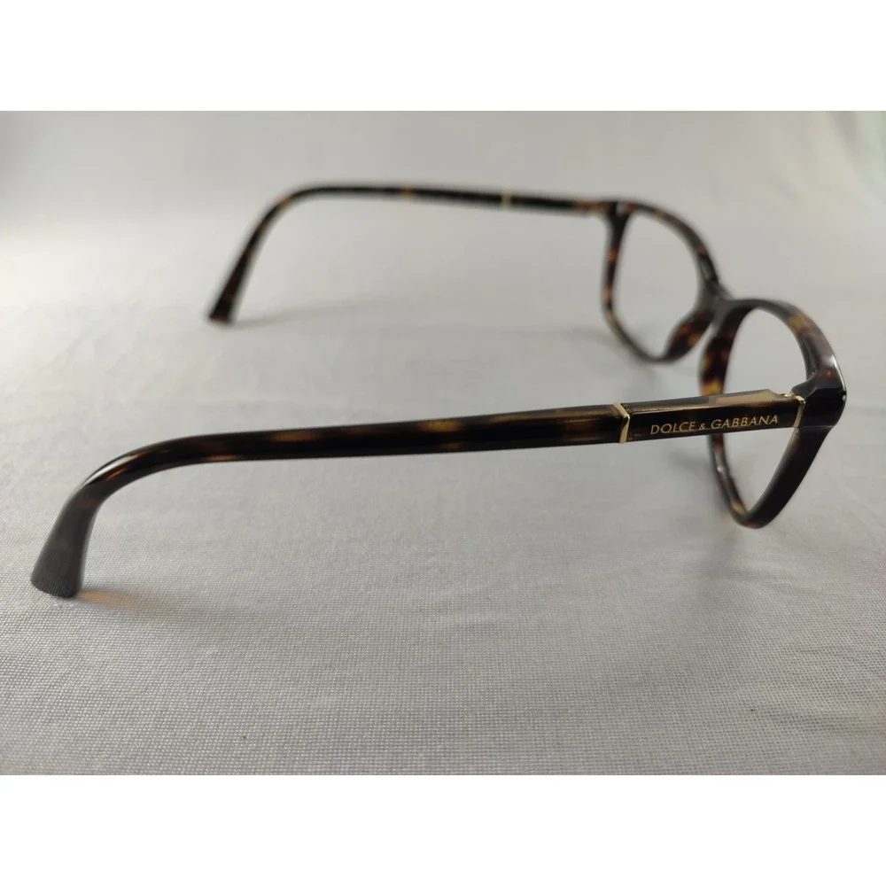 Dolce & Gabbana DG 3219 502 Dark Havana Tortoise Eyeglass Frames 53-16-140 Italy